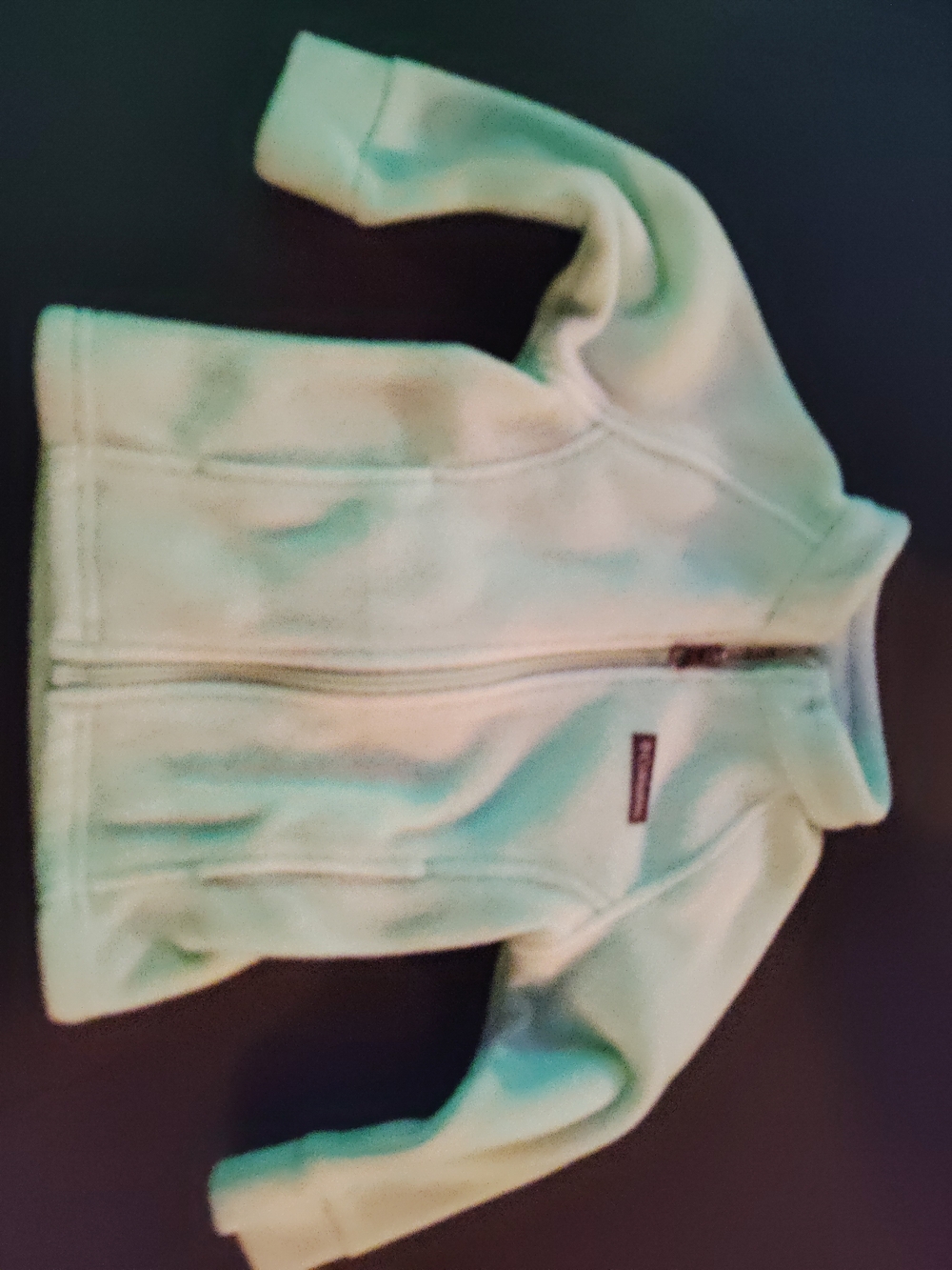 Columbia Kids Light Mint Green Fleece Jacket